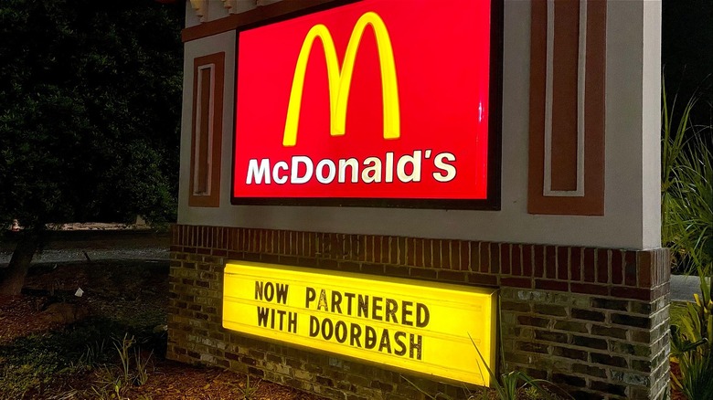 McDonald's DoorDash partnership