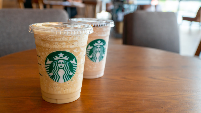 Starbucks vanilla drinks