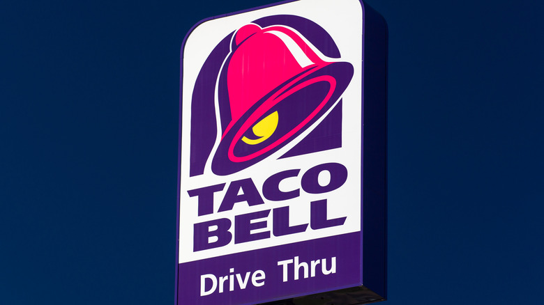 Taco Bell sign and logo