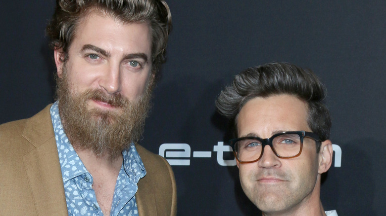 Rhett McLaughlin and Link Neal smiling