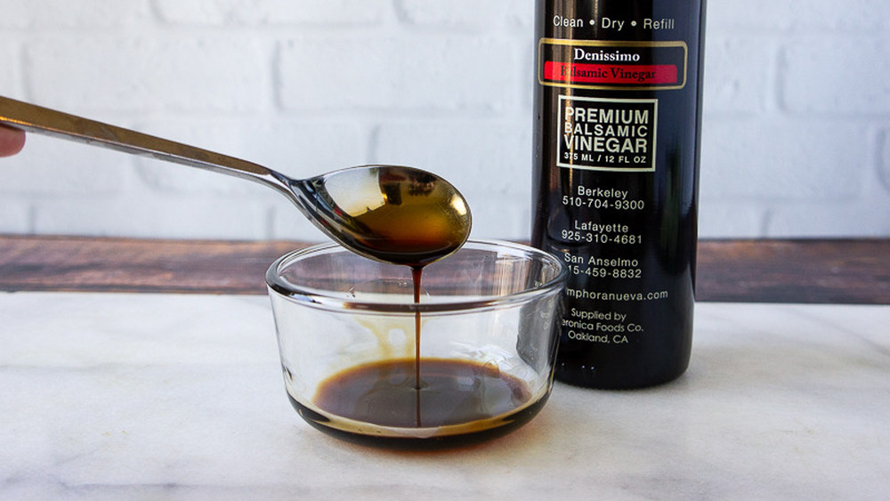 bottle of balsamic