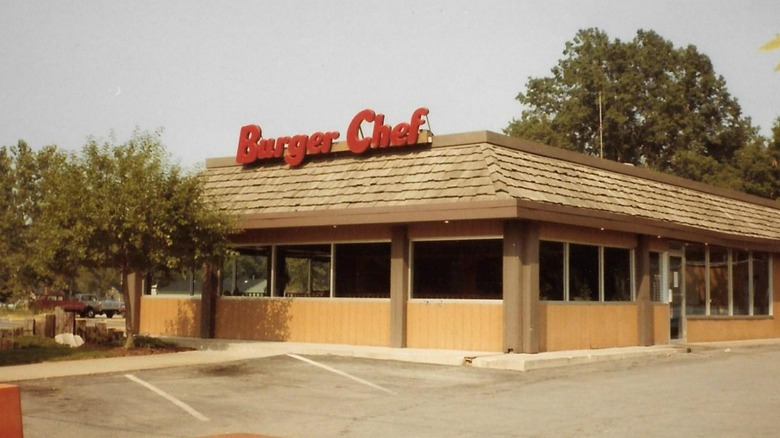 A Burger Chef restaurant