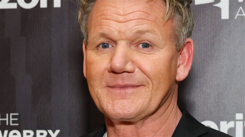 Gordon Ramsay smiling