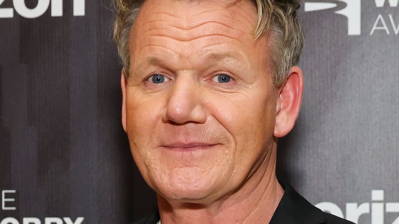 Gordon Ramsay smiling