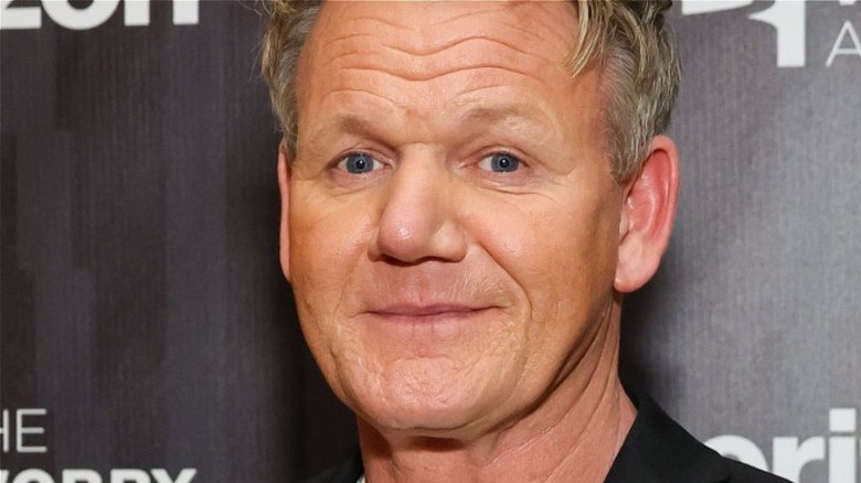 close up of gordon ramsay's face