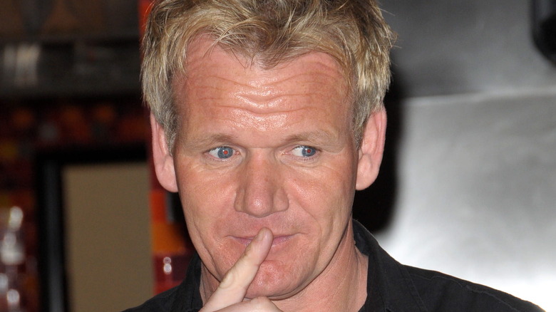 Gordon Ramsay pensive