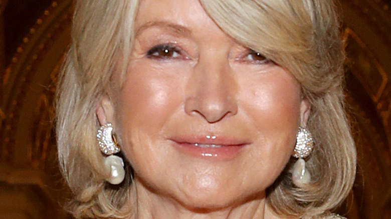 Martha Stewart smiling