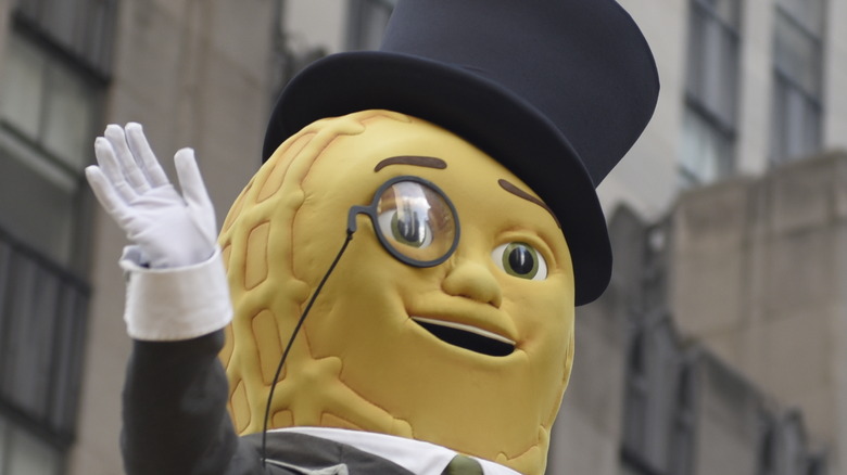 Mr. Peanut at Macy's parade