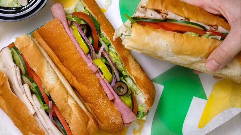 Subway sandwich