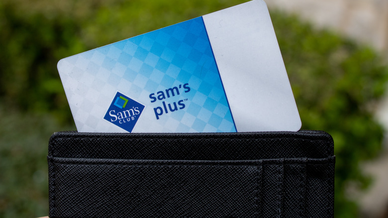 Sam's Club membership card