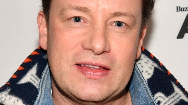 Jamie Oliver smiling