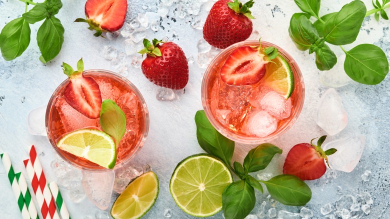 icy strawberry punch