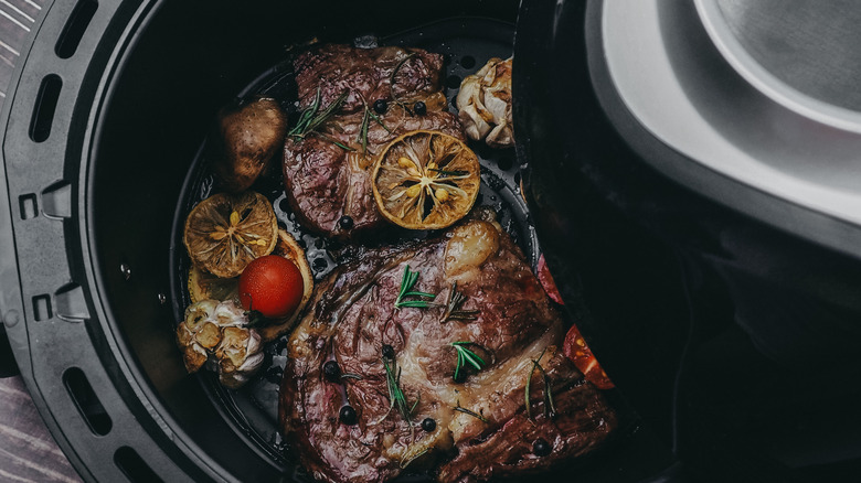 air fryer steaks