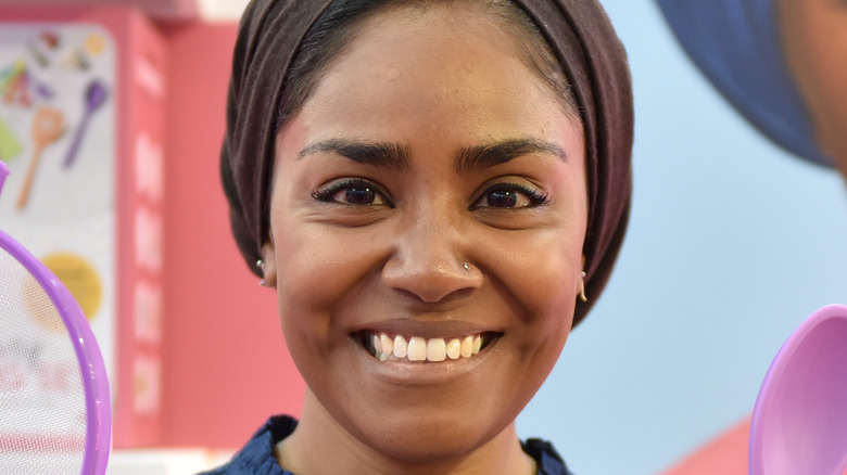 Nadiya Hussain smiling big