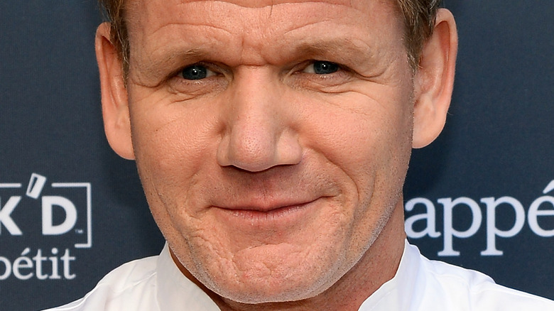 Gordan Ramsay smiling