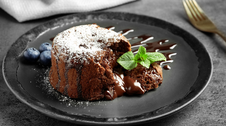 Chocolate lava cake