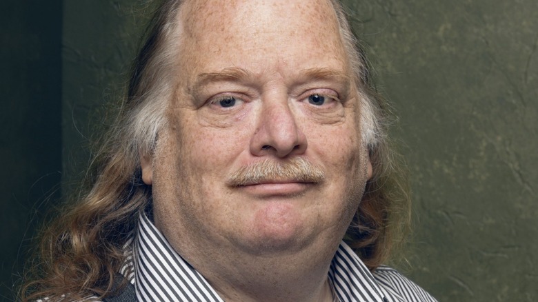 Jonathan Gold with slight smile