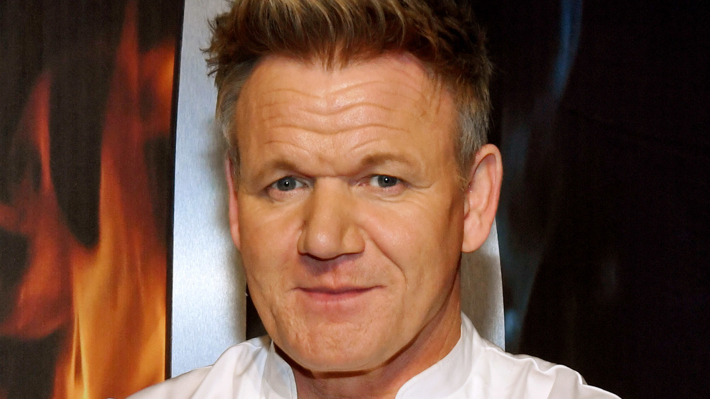 Gordon Ramsay close up