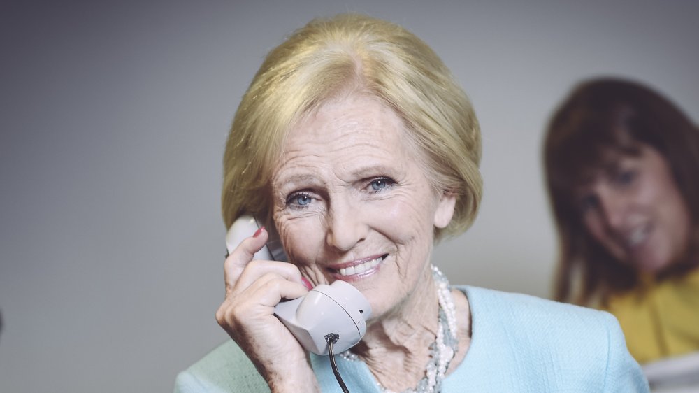 Mary Berry at a Child Bereavement UK event