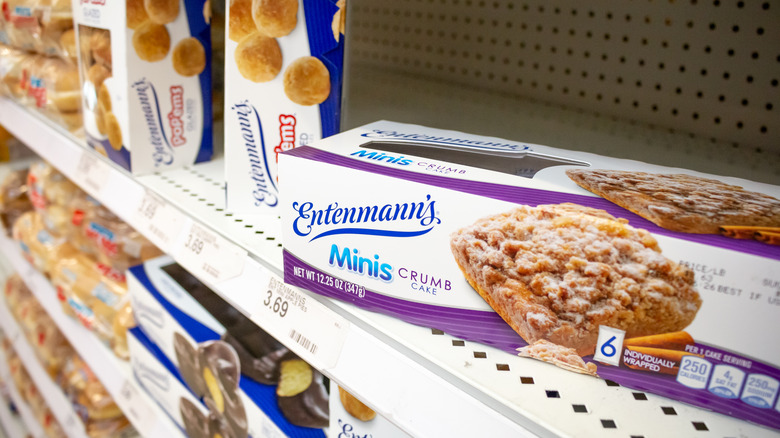 Entenmann's pastries on store shelves