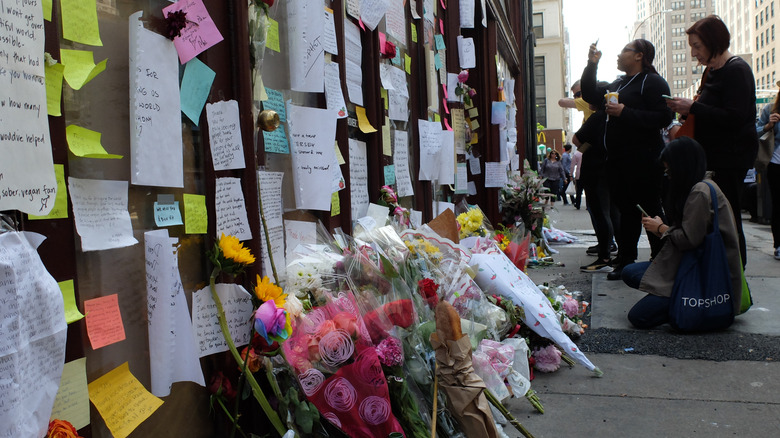 memorial for Anthony Bourdain