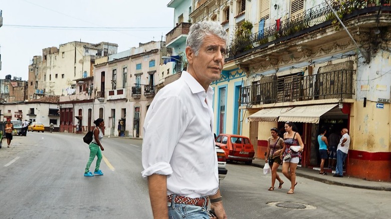 Chef and TV host Anthony Bourdain