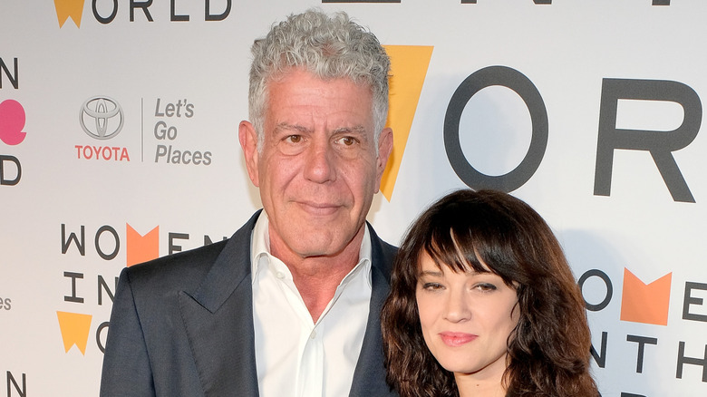 Anthony Bourdain and Asia Argento