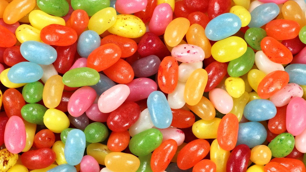 Various colors of jelly beans