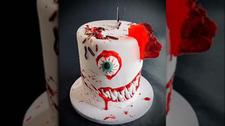 A Halloween special cake