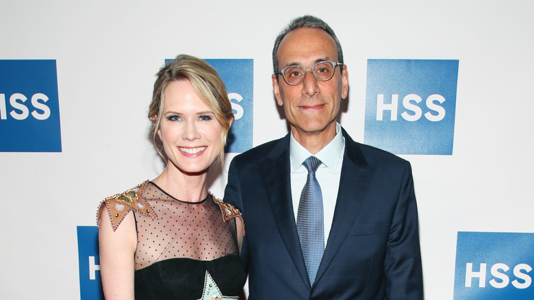 Stephanie March and husband Dan Benton