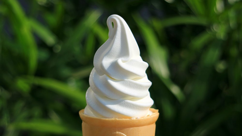 vanilla cone