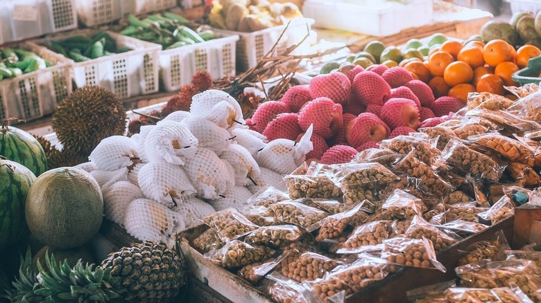 Outdoor Local market