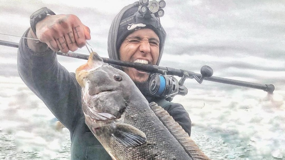 Hell's Kitchen's Eliott Sanchez fishing