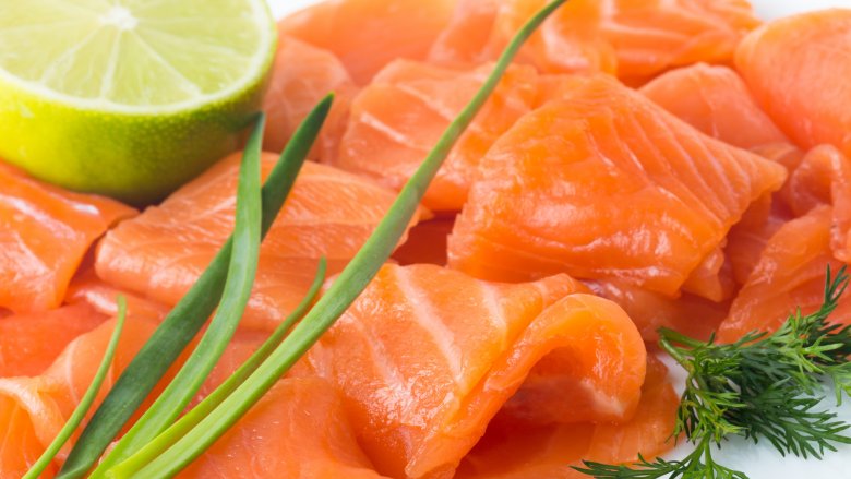 smoked salmon