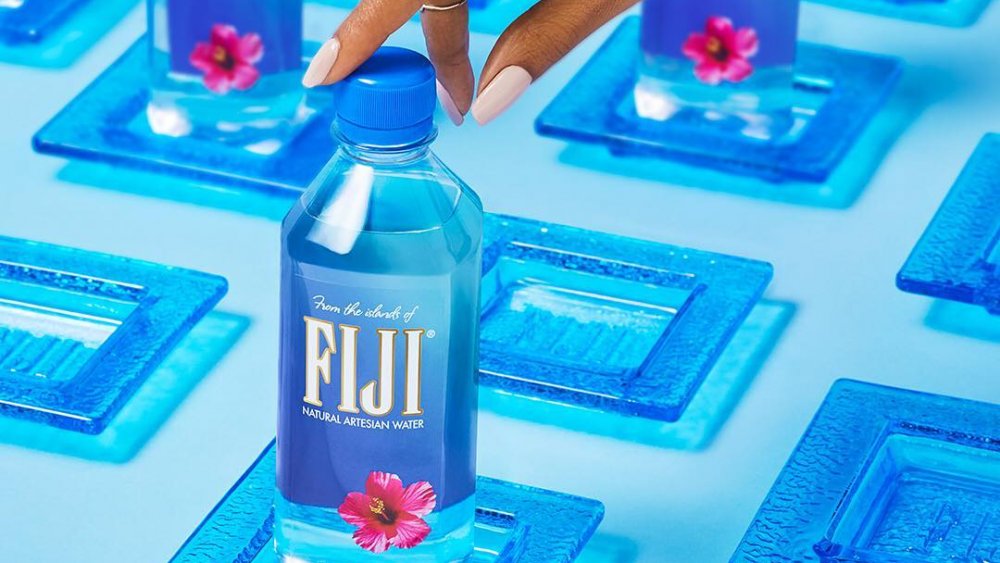 water, bottled water, Fiji Water