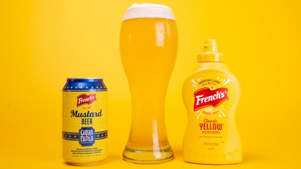 Oskar Blues Brewery French's Mustard Beer