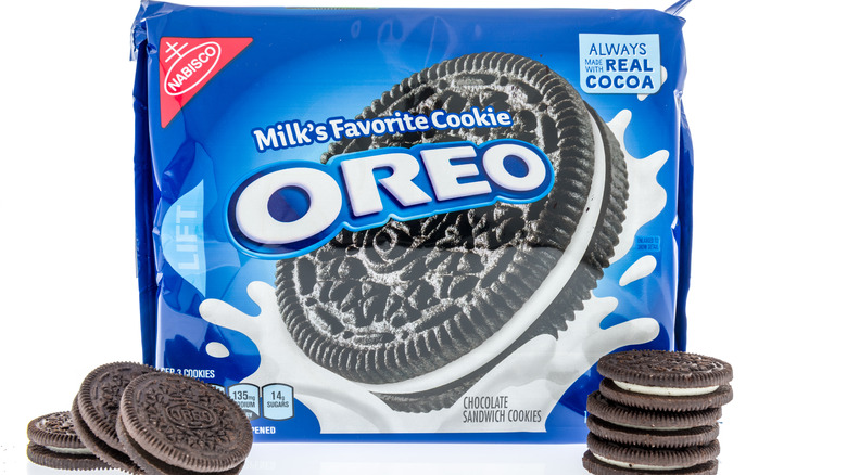A package of classic Oreo cookies