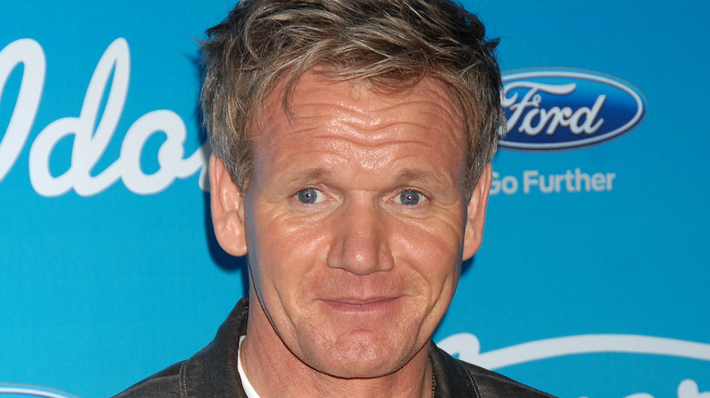 Gordon Ramsay smiling