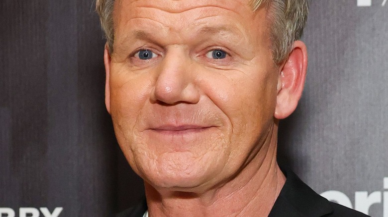 Gordon Ramsay with slight smile