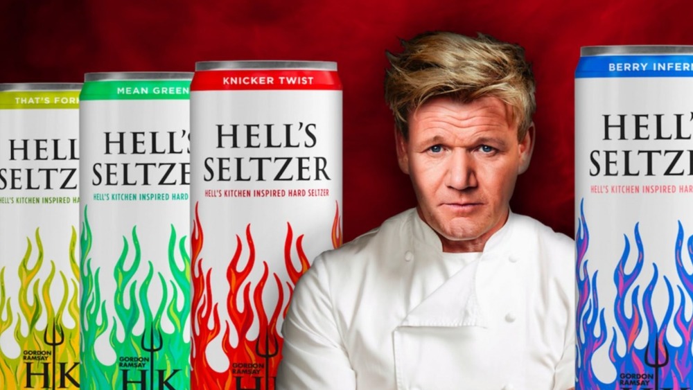 Gordon Ramsay's seltzer