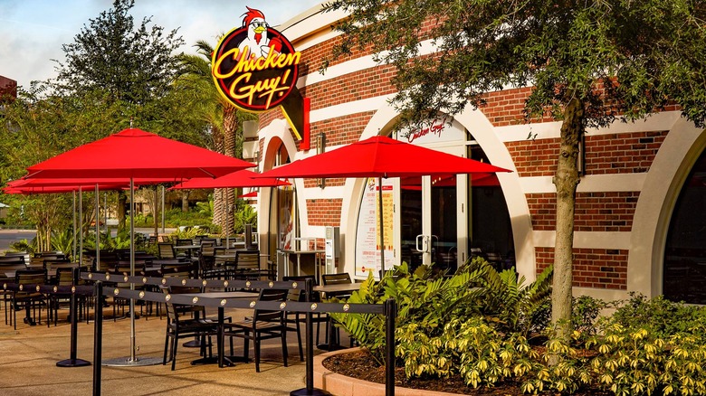 Guy Fieri Chicken Guy restaurant exterior