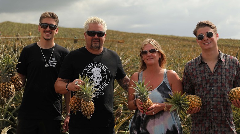 Lori Fieri and family in Hawaii