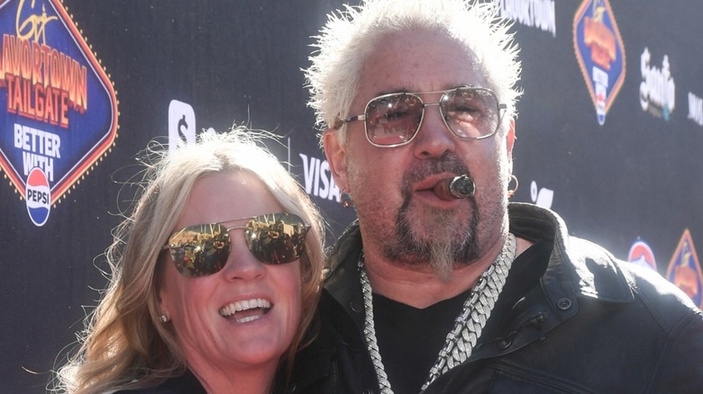 Lori and Guy Fieri at event