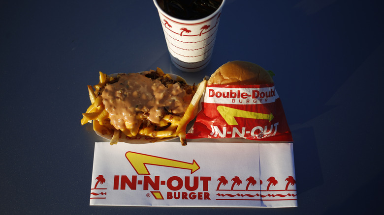 In-N-Out meal with Animal Style fries