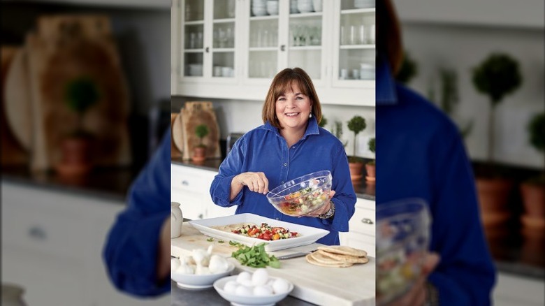 Ina Garten in Barefoot Contessa Kitchen
