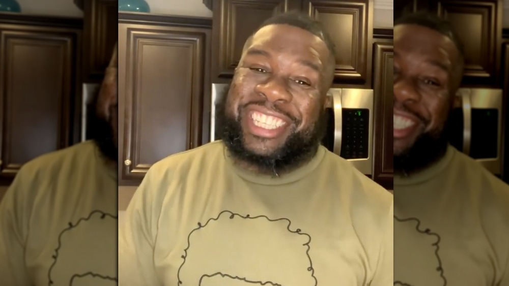 screenshot of Chef Kenneth McDuffie's Instagram video