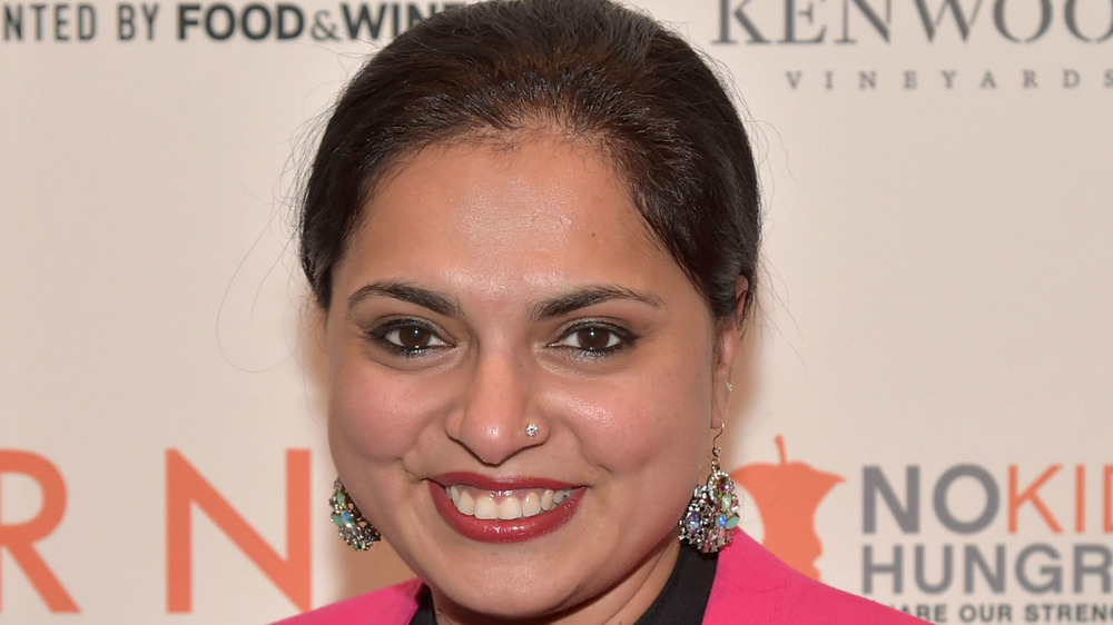 Maneet Chauhan smiling