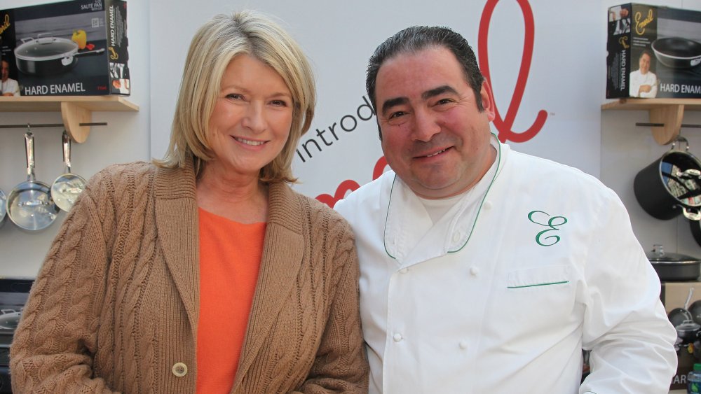 Martha Stewart and Emeril Lagasse