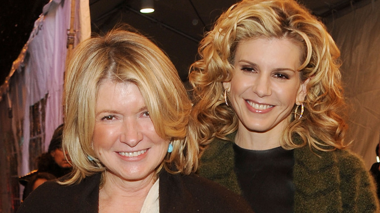 Martha and Alexis Stewart