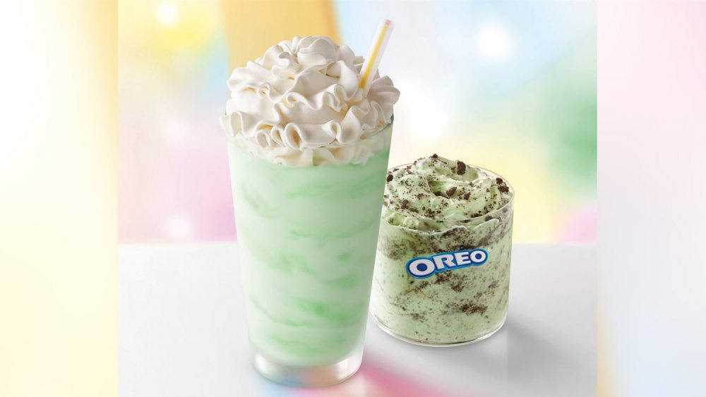 McDonald's Oreo Shamrock McFlurry